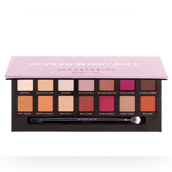 New Anastasia Modern Renaissance Eye Shadow Palette 14 Vibrant Hues Full Size - Picture 7 of 8